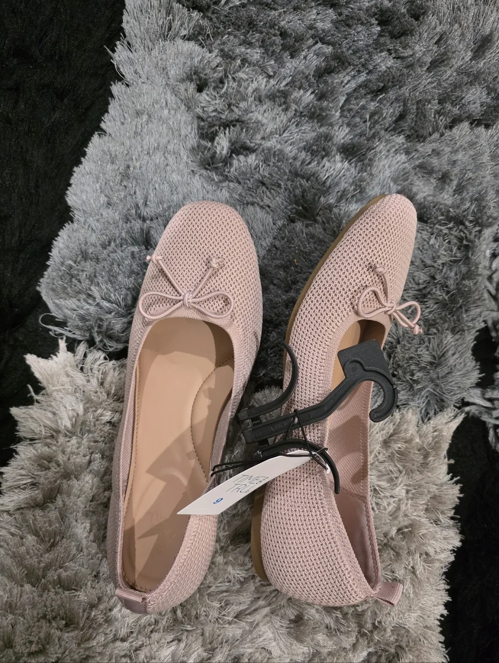 ❗️SOLD❗️Women's Blush Knit Ballet Flats - Picture 4 of 4